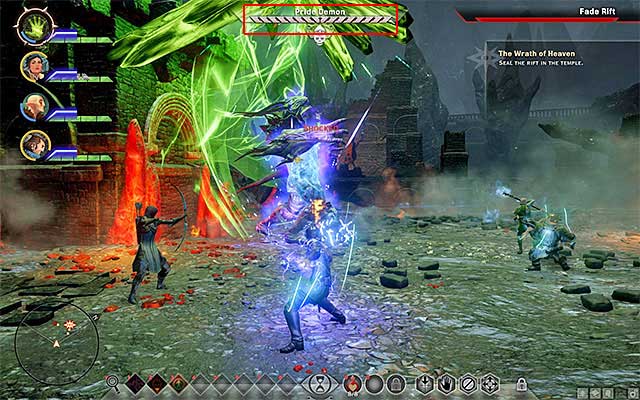 A very important information connected with the fight against the Pride Demon is that you cannot keep attacking him for the whole time - Dragon Age Inquisition: How to defeat the Pride Demon? - FAQ - Dragon Age: Inquisition Game Guide & Walkthrough