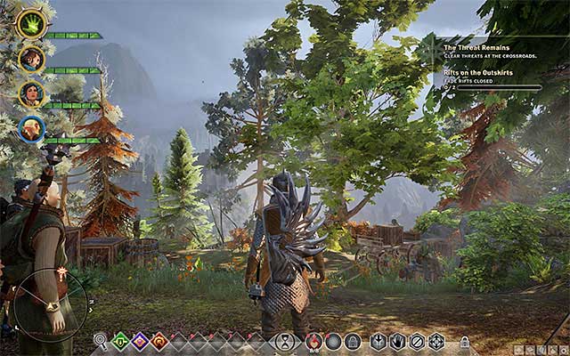Explore as much of the Hinterlands as your current experience level allows you to - Dragon Age Inquisition: What is the best order to explore locations? - FAQ - Dragon Age: Inquisition Game Guide & Walkthrough