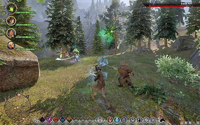 You can switch between the individual party members, ore leave controlling them to the AI - Dragon Age Inquisition: Do I have to control the entire party? - FAQ - Dragon Age: Inquisition Game Guide & Walkthrough