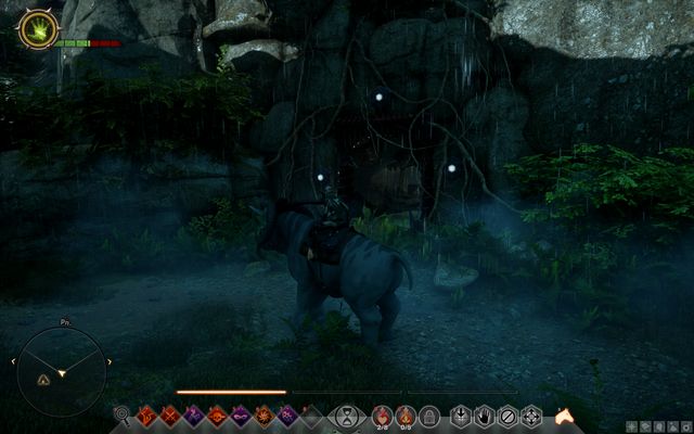 The cave entrance - Dragon Age Inquisition: Astrariums and ocularums in Crestwood - Crestwood - Dragon Age: Inquisition Game Guide & Walkthrough