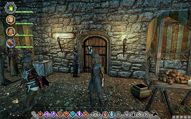 The passage to the dam in Caer Bronach - Dragon Age Inquisition: Hidden areas in Crestwood - Crestwood - Dragon Age: Inquisition Game Guide & Walkthrough