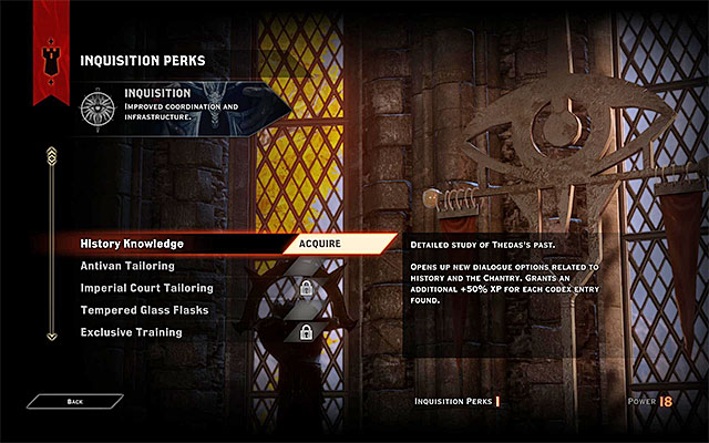 You should consider each decision to spend Inquisition Perks - Dragon Age Inquisition: Inquisition Perks - Character development - Dragon Age: Inquisition Game Guide & Walkthrough
