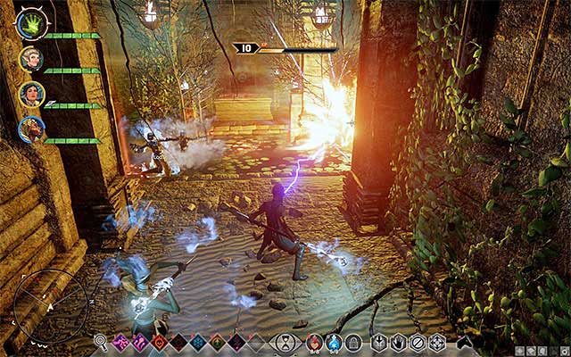 Defeat the undead and open the sarcophagus - Dragon Age Inquisition: The Spirit Calmed - Side quests - The Forbidden Oasis - Dragon Age: Inquisition Game Guide & Walkthrough