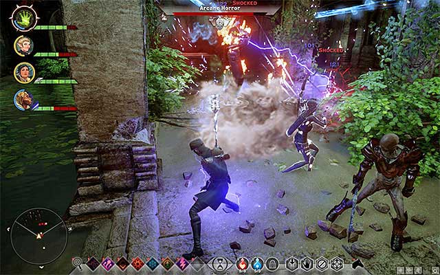 Deal with the Arcane Horror in the first place - Dragon Age Inquisition: The Spirit Calmed - Side quests - The Forbidden Oasis - Dragon Age: Inquisition Game Guide & Walkthrough