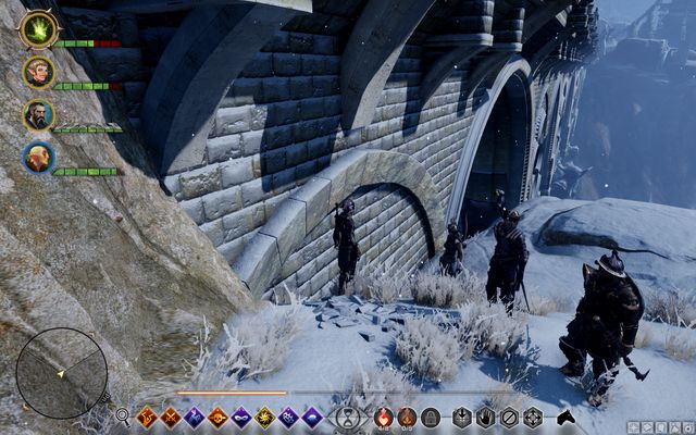 The rubble near the bridge - Dragon Age Inquisition: Sifting Through the Rubble - Side quests - Emprise du Lion - Dragon Age: Inquisition Game Guide & Walkthrough