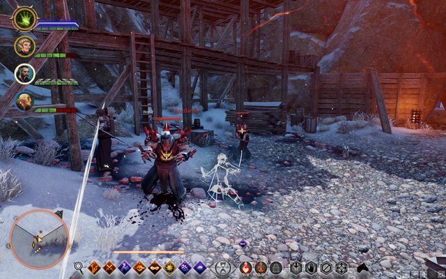 Red templars in the quarry - Dragon Age Inquisition: Red Captors - Side quests - Emprise du Lion - Dragon Age: Inquisition Game Guide & Walkthrough