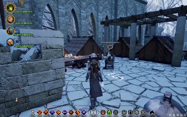 The Baron at the Suledin keep - Dragon Age Inquisition: They Shall Not Pass - Side quests - Emprise du Lion - Dragon Age: Inquisition Game Guide & Walkthrough