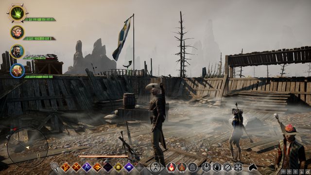 The horn visible on a dais - Dragon Age Inquisition: Calming Victory Rise - Side quests - Exalted Plains - Dragon Age: Inquisition Game Guide & Walkthrough