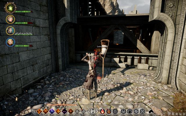 The signal horn in the garrison - Dragon Age Inquisition: No World Back - Side quests - Exalted Plains - Dragon Age: Inquisition Game Guide & Walkthrough