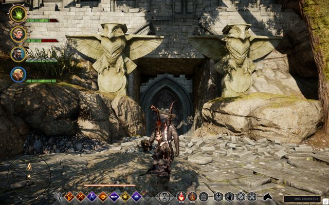 The entrance to the underground - Dragon Age Inquisition: The Spoils of Desecration - Side quests - Exalted Plains - Dragon Age: Inquisition Game Guide & Walkthrough