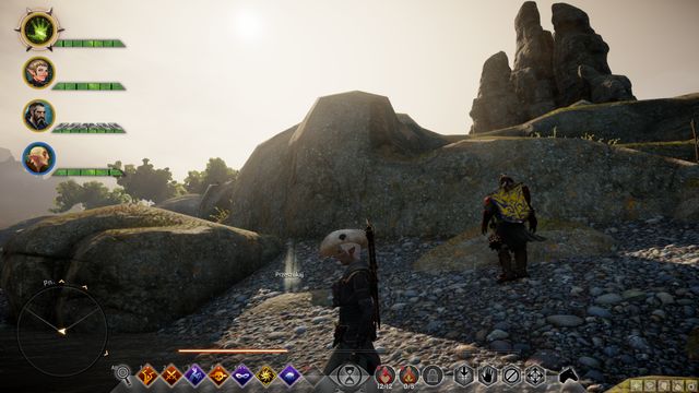 The treasure hidden close to the river - Dragon Age Inquisition: Sketch of Enavuris River - Side quests - Exalted Plains - Dragon Age: Inquisition Game Guide & Walkthrough