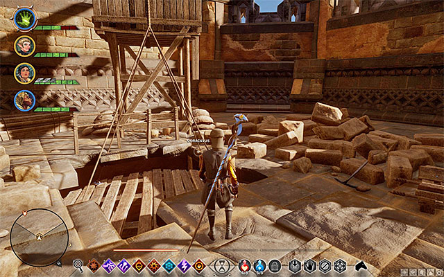 Coracavus ruins entrance - Dragon Age Inquisition: The Trouble with Darkspawn - Side quests - The Western Approach - Dragon Age: Inquisition Game Guide & Walkthrough