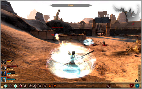 The talk ends with a fight - Walkthrough - Vimmark Wastelands - Dragon Age II: Legacy - Game Guide and Walkthrough