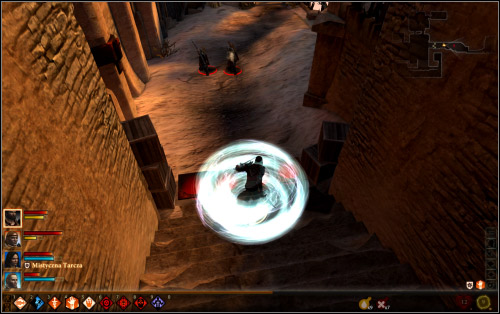 The Carta's hideout is close but it doesn't mean the thugs will stop attacking you - Walkthrough - Vimmark Chasm - Dragon Age II: Legacy - Game Guide and Walkthrough