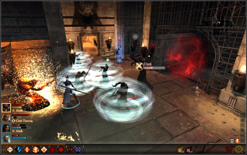 In the northern part of the labyrinth there is a chest with a rare item inside (helm or cap) - Walkthrough - Corypheus's Prison - Daneken's Floor - Dragon Age II: Legacy - Game Guide and Walkthrough