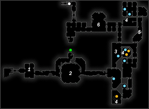 1 - Map - Corypheus's Prison - Riannon's Floor - Dragon Age II: Legacy - Game Guide and Walkthrough