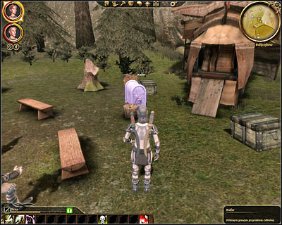 - Ashalle can be found in the southern section of [Dalish elf camp] (M3, 5) and if you manage to pass a persuasion attempt youll convince the elven woman to tell you a story about how your parents were killed - Dragon Age Origins: Origin 1 - Dalish elf main map - World Atlas - Maps - Main areas - Dragon Age: Origins Game Guide