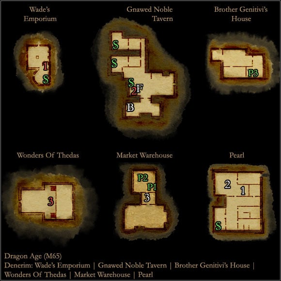 Map M74: Arl Of Denerim's Estate - Dungeon - Maps - Dragon Age: Origins -  Game Guide and Walkthrough