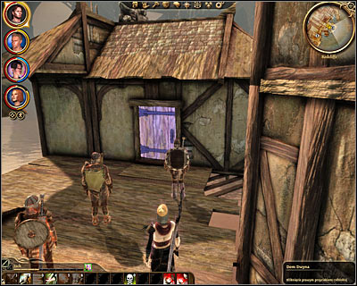 Make sure to go to [Redcliffe - Store] (M27, 13) and youll find a couple of barrels - Dragon Age Origins: A village under siege - Redcliffe - Dragon Age: Origins Game Guide