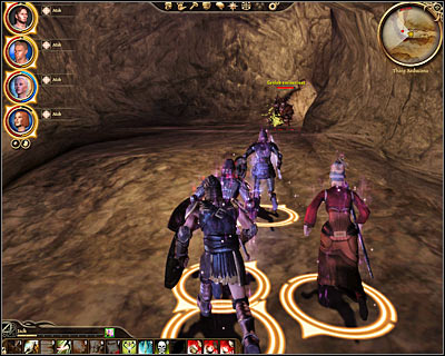 The location youre standing in (M55, 1) might seem like a labirynth at first, but you wont be spending a lot of time trying to find the correct path - Dragon Age Origins: Princes grace: First assignment - Orzammar - Dragon Age: Origins Game Guide