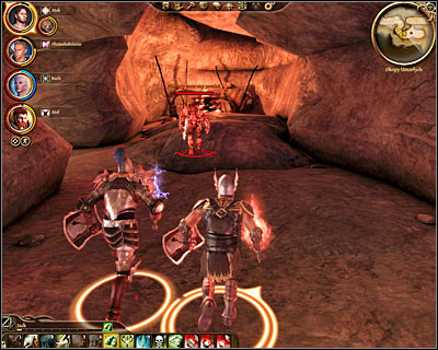 You may now travel to [The dead trenches] - Dragon Age Origins: Topsiders honor - Orzammar - Dragon Age: Origins Game Guide