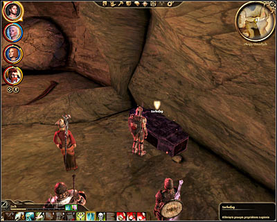 Deal with the spirits and return to the large gate which was being protected by one of the ogres - Dragon Age Origins: The dead caste - Orzammar - Dragon Age: Origins Game Guide