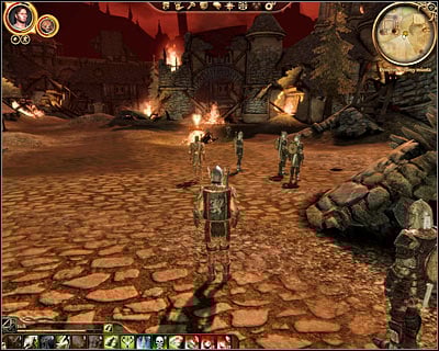 Return to the central area of the map (M76, 3) once all the beasts have been defeated and find Riordan (M76, 3) - Dragon Age Origins: The final battle - Main quests - Dragon Age: Origins Game Guide