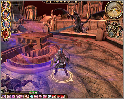 Naturally the archdemon wont stay in one spot during this battle, but you wont have to worry about any aerial attacks - Dragon Age Origins: The final battle - Main quests - Dragon Age: Origins Game Guide