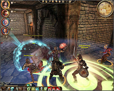 During your time spent in the dungeon youll be moving counterclockwise and youll come across a lot of smaller rooms along the way - Dragon Age Origins: Saving the queen - Denerim - Dragon Age: Origins Game Guide
