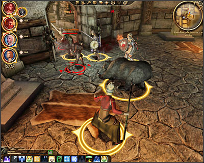 The most obvious way to get out of this situation is to fight Sir Cauthrien and to succeed in defeating all enemy forces - Dragon Age Origins: Saving the queen - Denerim - Dragon Age: Origins Game Guide