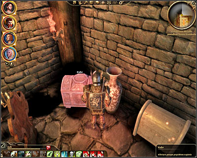 After youve secured this room youll be allowed to move to a northern storage area (M75, 13) - Dragon Age Origins: Crime wave - Denerim - Dragon Age: Origins Game Guide