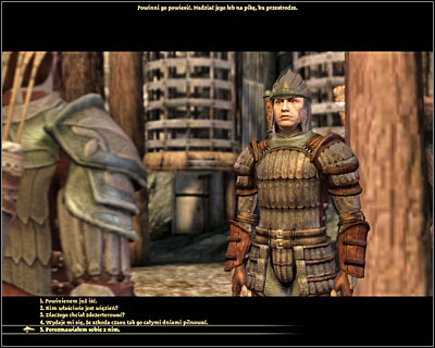If youve decided to help the prisoner you can now talk to a guard standing next to his cage - Dragon Age Origins: Hungry deserter - Ostagar - Dragon Age: Origins Game Guide