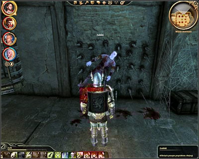 The last fourth item can be taken from a corpse found in [Avernuss tower] (DLC2, 17) - Dragon Age Origins: Ancient history - DLC - Wardens Keep - Dragon Age: Origins Game Guide