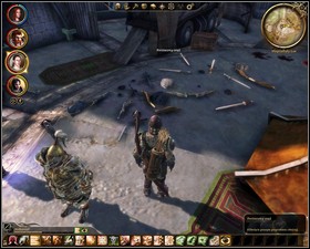 The first hint is the sword placed in the middle - Walkthrough - Main Quests part 1 - Walkthrough - Dragon Age: Origins - Awakening - Game Guide and Walkthrough