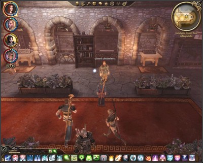 You can buy some things in the temple. - Walkthrough - Main Quests part 2 - Walkthrough - Dragon Age: Origins - Awakening - Game Guide and Walkthrough