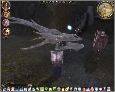 You have to put bones to the skull. - Walkthrough - The Blackmarsh - Side Quests - Dragon Age: Origins - Awakening - Game Guide and Walkthrough