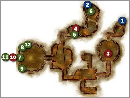 1 - M2.1 Vigils Keep - Basement - Maps - Dragon Age: Origins - Awakening - Game Guide and Walkthrough