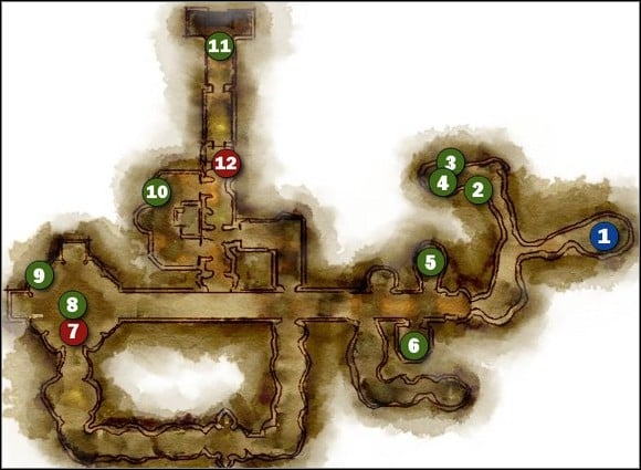 1 - M2.2 Vigils Keep - Deep Roads - Maps - Dragon Age: Origins - Awakening - Game Guide and Walkthrough