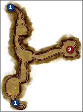 1 - M8.1 Shadowy Crypt - Maps - Dragon Age: Origins - Awakening - Game Guide and Walkthrough