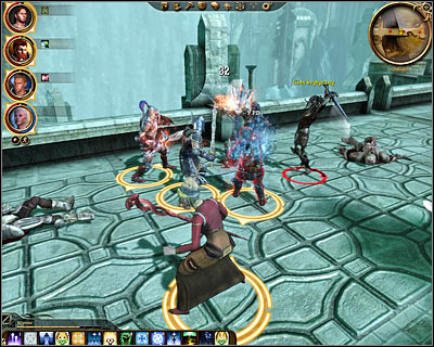 You may now return to Cailan's chest and in order to move on with the mission you must go north-east - Walkthrough - Return to Ostagar - Dragon Age: Origins - Return to Ostagar - Game Guide and Walkthrough