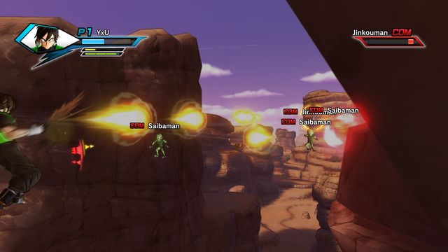 Shooting really often does not cost anything and it will discourage the enemies - Time Patrol - Return of the Saiyans Saga - Campaign - Time Patrol (TP) - Dragon Ball: Xenoverse - Game Guide and Walkthrough