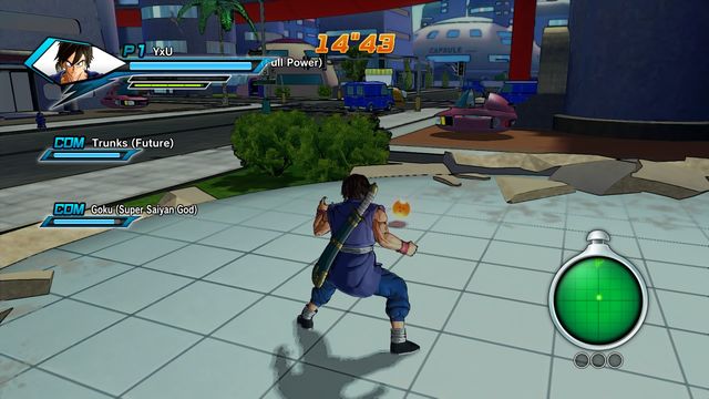 The balls can be on a various height, inside many objects - Parallel Quest - collect the dragon balls - Parallel Quests (PQ) - Dragon Ball: Xenoverse - Game Guide and Walkthrough