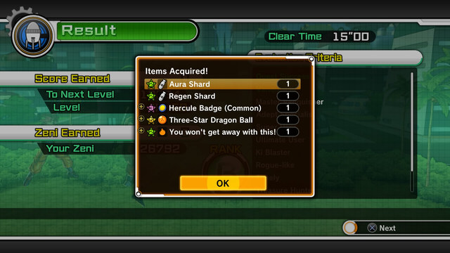 After a fight, youll learn about rewards - if its going to be a ball, youll see it - Dragon Balls and unlocking the characters - Dragon Ball: Xenoverse - Game Guide and Walkthrough