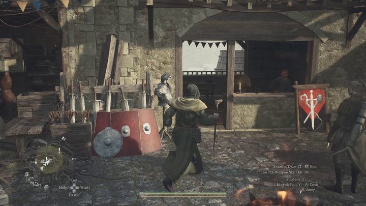 Klaus will send you to the smith Roderic - Dragons Dogma 2: How to unlock Warrior and Sorcerer vocations? - Vocations - Dragons Dogma 2 Guide