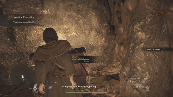 After reaching the camp, look for the entrance to the caves - Dragons Dogma 2: How to unlock Warrior and Sorcerer vocations? - Vocations - Dragons Dogma 2 Guide