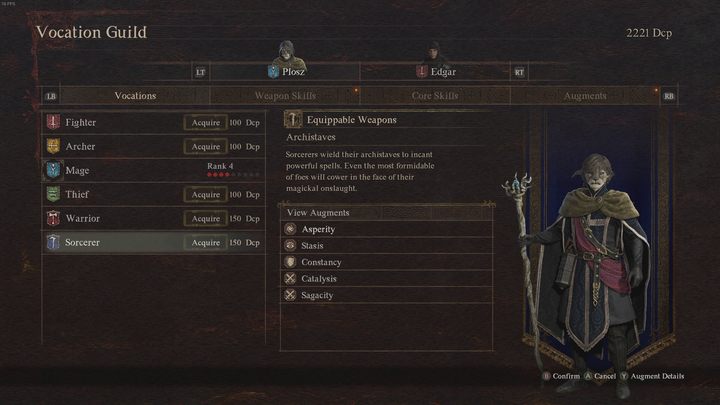 After retrieving the items and delivering them to Klaus in Guild Headquarters, both Advanced Vocations will become available - Dragons Dogma 2: How to unlock Warrior and Sorcerer vocations? - Vocations - Dragons Dogma 2 Guide