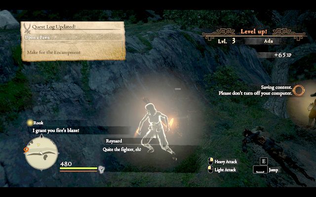 You will be informed whenever you gain new level - Character development - Character and its development - Dragons Dogma - Game Guide and Walkthrough