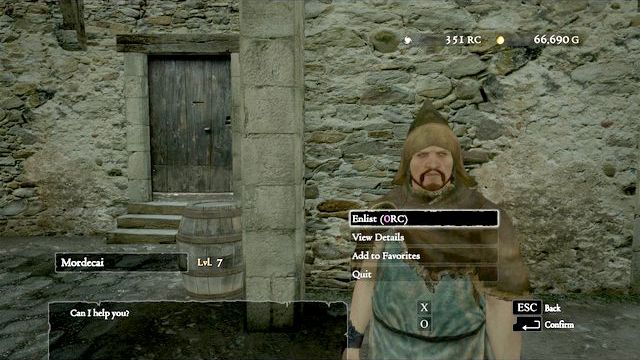 One of random pawns that you encounter in the city - Preliminary information - Pawns - Dragons Dogma - Game Guide and Walkthrough