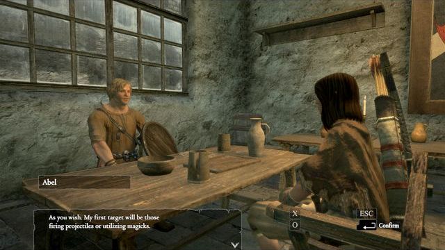 You can adjust the behavior of your pawn by talking to them in the inn - Pawn strategy - Pawns - Dragons Dogma - Game Guide and Walkthrough