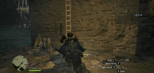 The main entrance to the ruins (the gate) will be blocked on the other side - A Fortress Besieged - Act II - Dragons Dogma - Game Guide and Walkthrough